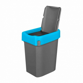 Контейнер для мусора 10,0 л SMART BIN синий