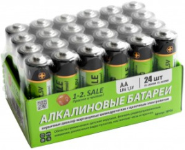 Батарейка Алкалиновая LR6/316 пальчиковая BOX24 1-2.sale 