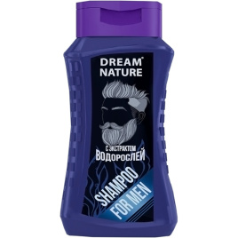 Dream nature Шампунь для мужчин с экстрактом водорослей, 250 мл