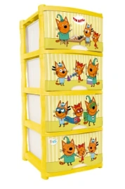 Комод детский 4 ящика ТРИ КОТА Игры