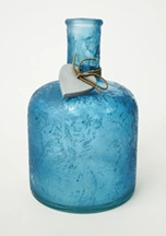 Ваза- бутылка Кошурниково-2 декоративная роллерная v-2л h-22,3см d-15см