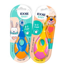 Зубная щетка EXXE детская Baby 0-2 года 1 шт