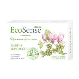 Мыло ВЕСНА Ecosense зелёный кофе и магнолия 90 гр