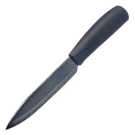 Нож кухонный керамический 12,5см Satoshi Busido, черный