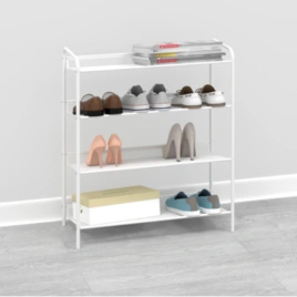 Подставка для обуви "Женева 24" 65*26*79,5 см (GENEVA 24 shoe rack) (Белый)