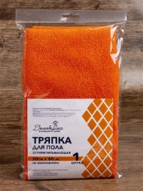 Тряпка для пола 50*60 см, микрофибра Домовушка