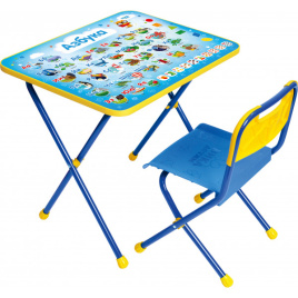 Комплект детской мебели с Динопилотами синий
