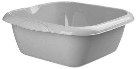 Таз 12,0 л универсальный Etna квадратный (серый) 1/20          