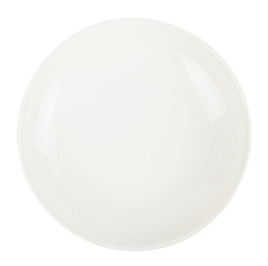 Тарелка круглая с высокими бортами d=17,5 см белье