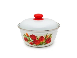 Салатник 2,0 л с крышкой Ласковый май
