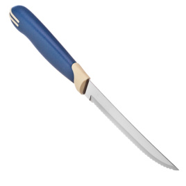 Нож для мяса 12.7см Tramontina Multicolor, блистер, цена за 2шт., 23500-215