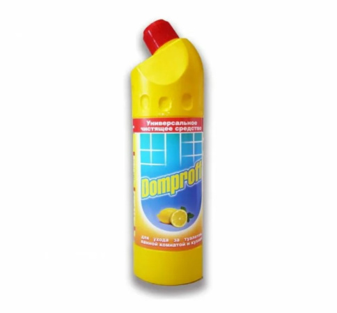 Универсальное чистящее средство (для сантехники, кухни, полов) «Domproff» 750 мл фото 1