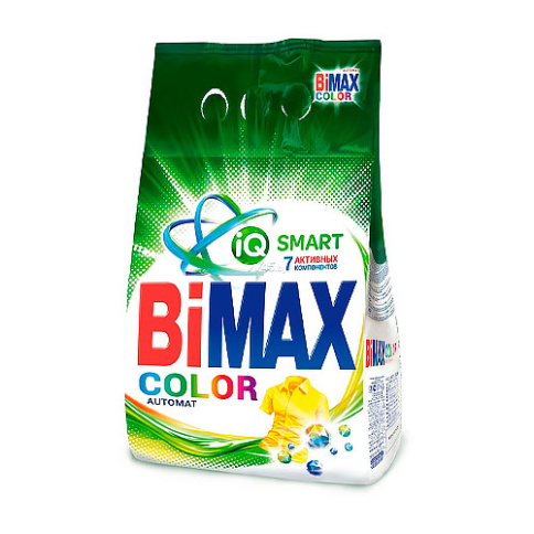  Стиральный порошок BIMAX Color Автомат 4000гр фото 1