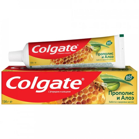 Зубная паста COLGATE Прополис и Алоэ 100 мл фото 1