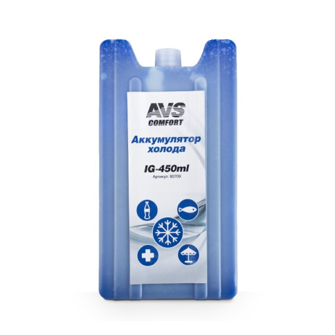  Аккумулятор холода AVS IG-450ml (пластик) фото 1