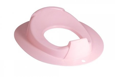  Накладка детская на унитаз Бамбино 365*305*84 мм розовый фото 1