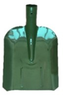  Лопата совковая облегченная ЛСПо с ребрами жесткости металл 1,2мм, 22,5*27(33,5)см фото 1