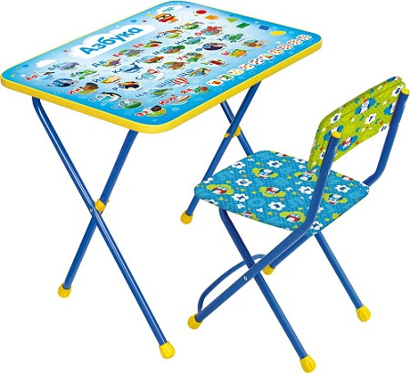 Комплект детский Азбука (стол+стул мягк) фото 1
