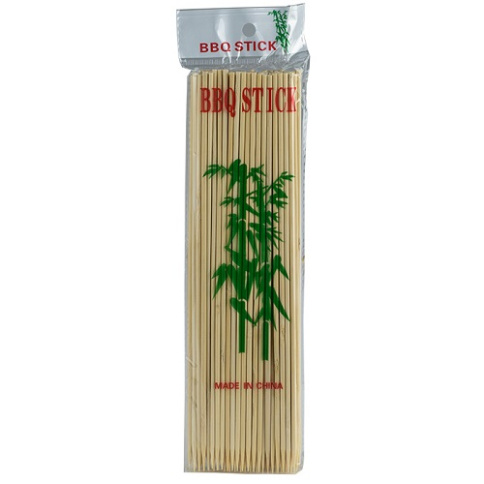  Шампур бамбук 25см*3мм по 100шт фото 1