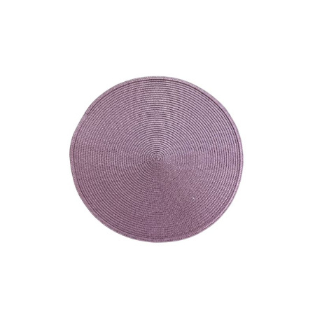  Салфетка пластик 37см круглая фиолетовая JC-15258 фото 1