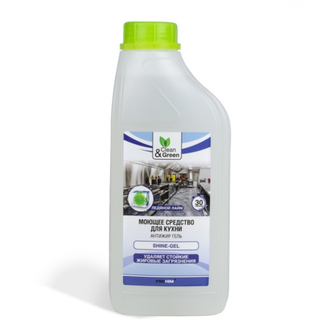  Моющее средство для кухни 500 мл Shine-Cream (антижир, крем)Clean&Green CG8077 фото 1