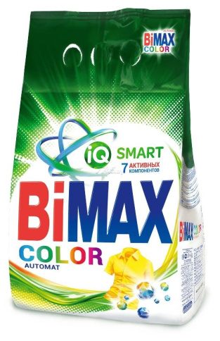  Стиральный порошок BIMAX Color Automat 6000гр фото 1