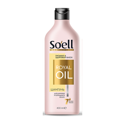  SOELL OIL NUTRITIVE шампунь для волос  400 мл Питание и здоровый блеск фото 1