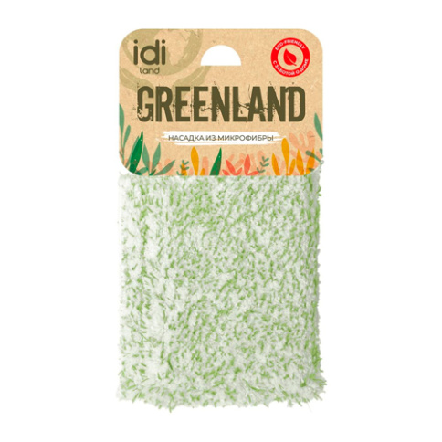  Насадка сменная для швабры Vice versa greenland, двухсторонняя из микрофибры (без опр. цвета) фото 1