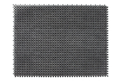  Щетинистое покрытие модульная 42Х56 см из 12-ти сегментов черный фото 1