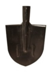  Лопата штыковая ЛКО (металл 1,2мм) с ребрами жесткости 20,5*27 (36,5)см фото 1