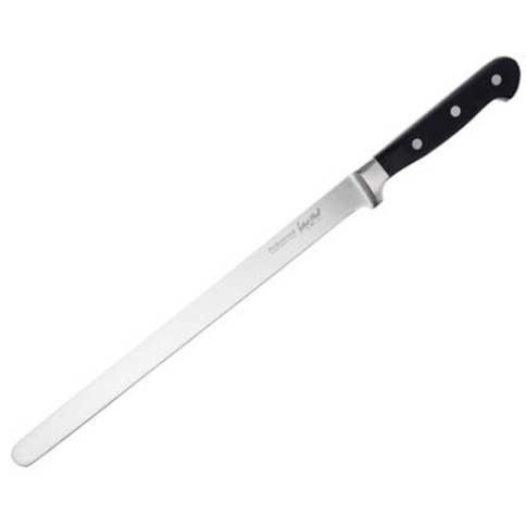  Ivlev chef profi нож кухонный для ветчины 30,5см, кованый, нерж.сталь 5cr15 фото 1