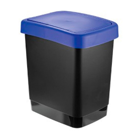  Контейнер для мусора 18,0 л Твин Синий фото 1
