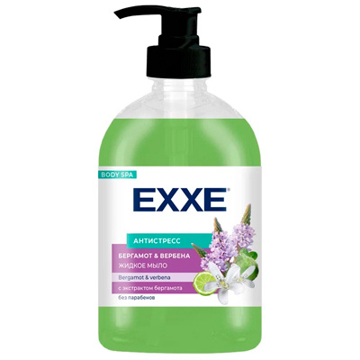  Жидкое мыло EXXE 500 мл Бергамот и вербена фото 1