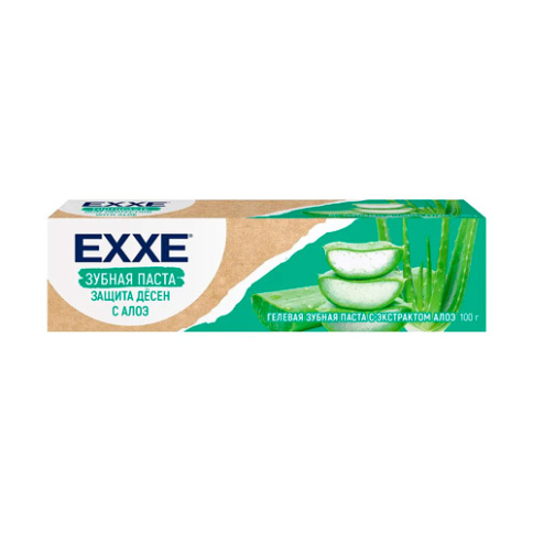  Зубная паста EXXE 100 мл Защита десен с Алоэ фото 1