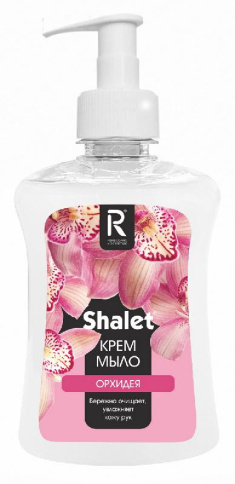  SHALET Жидкое крем-мыло 250 мл Орхидея тонизирующее фото 1