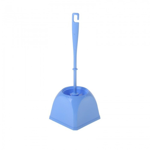  Комплект для туалета Квадрат h-350мм голубой фото 1