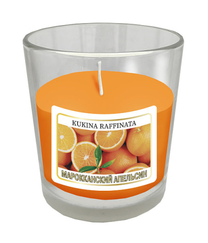  Свеча ароматическая в стакане Ода 250мл Марокканский апельсин фото 1
