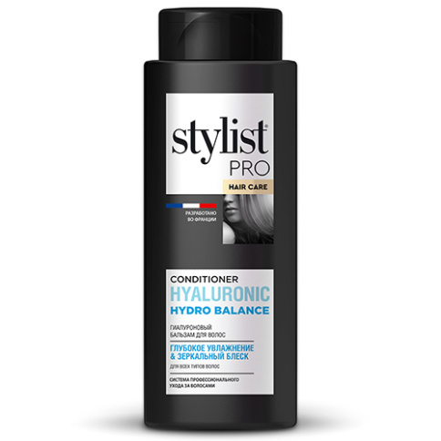  Бальзам для волос гиалур. глубокое увлажнение & зеркальный блеск серии STYLIST PRO hair care фото 1