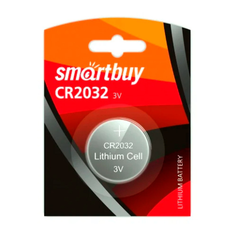  Батарейка Smartbuy CR2032 BL5 SBBL-2032-5B фото 1