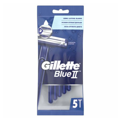 Gillette Станок д/бритья одноразовый 5шт G2 (4+1) фото 1