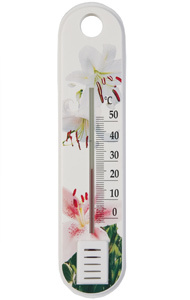  Термометр комнатный "Цветок", мод. П-1, уп. фото 1