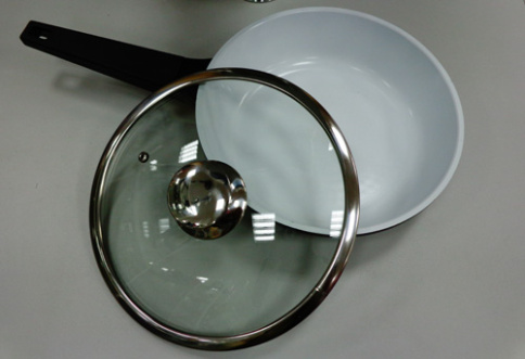  Сковорода керамическое покрытие 22см. фото 1