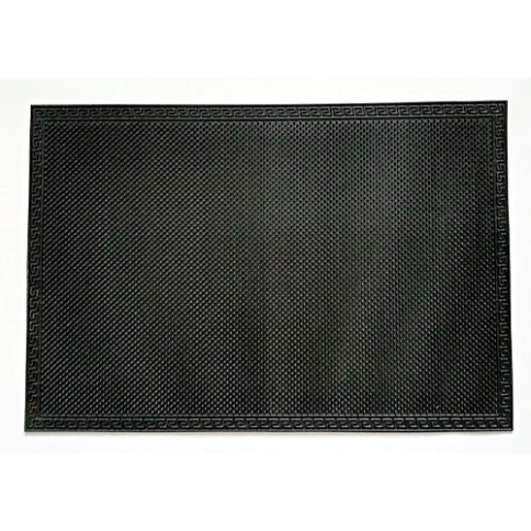  Коврик 40х60 см придверный Classic черный фото 1