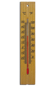  Термометр комнатный деревянный, мод. ТБ-206, уп. блистер фото 1